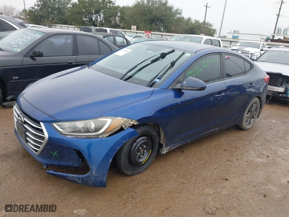 2017 Hyundai Elantra SE with VIN 5NPD84LF2HH119457, listed as a IAAI auction lot 41456661 with 128,761 mi miles. Bid and sale history available at carsss.com. Image 17.