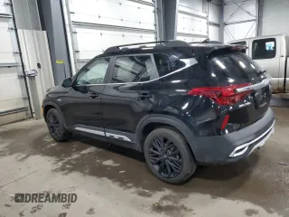 2023 Kia Seltos Nightfall with VIN KNDEUCA26P7405194, listed as a Copart auction lot 48756045 with 26,885 mi miles and Salvage Title. Bid and sale history available at DreamBid. Image 2.