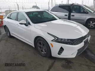2022 Kia K5 LXS with VIN 5XXG14J22NG159711, listed as a IAAI auction lot 41168708 with 41,399 mi miles. Bid and sale history available at carsss.com. Image 1.