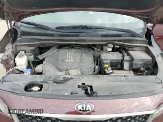 2017 Kia Sedona LX with VIN KNDMB5C16H6226582, listed as a Copart auction lot 47476845 with 163,479 mi miles and Salvage Title. Bid and sale history available at carsss.com. Image 13.