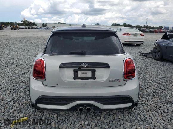 2022 MINI Hardtop Cooper S with VIN WMW53DH06N2S21412, listed as a Copart auction lot 61876185 with Not provided miles and Salvage title. Bid and sale history available at DreamBid. Image 6.