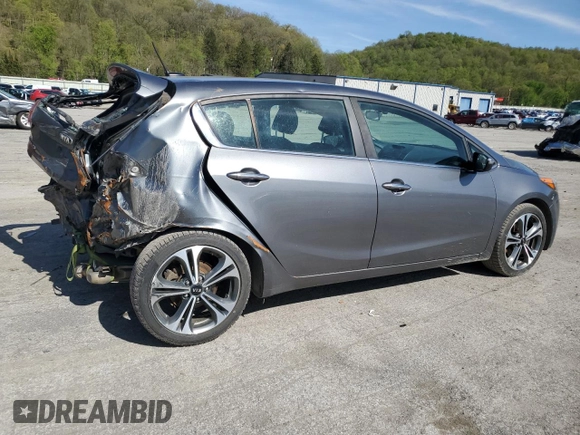 2016 Kia Forte EX with VIN KNAFX5A83G5627809, listed as a Copart auction lot 55222625 with 83,541 mi miles and Clean Title. Bid and sale history available at DreamBid. Image 3.