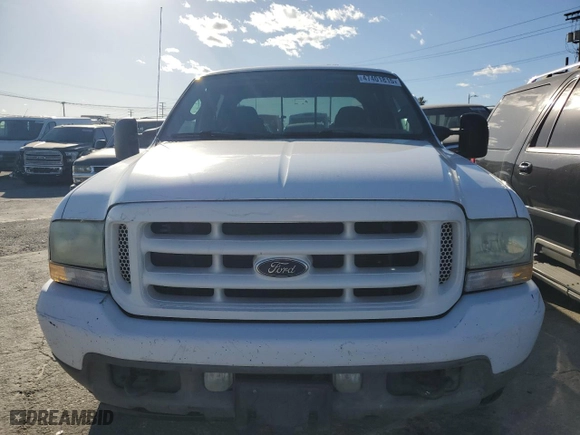 2004 Ford Super Duty F-250 XL with VIN 1FTNW20P54EB30460, listed as a Copart auction lot 47401815 with 167,711 mi miles and Salvage Title. Bid and sale history available at carsss.com. Image 5.