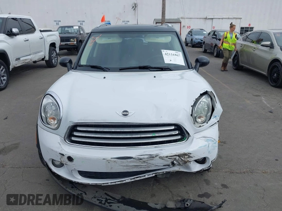 2012 MINI Countryman with VIN WMWZB3C57CWM04258, listed as a IAAI auction lot 42116867 with 168,550 mi miles and . Bid and sale history available at DreamBid. Image 12.