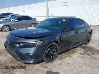 2024 Honda Civic Sport with VIN 2HGFE2F58RH526395, listed as a IAAI auction lot 41576275 with 14,692 mi miles and . Bid and sale history available at DreamBid. Image 18.