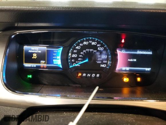 2015 Ford Taurus SEL with VIN 1FAHP2E81FG167546, listed as a Copart auction lot 49114795 with 185,587 mi miles and Salvage Title. Bid and sale history available at carsss.com. Image 9.