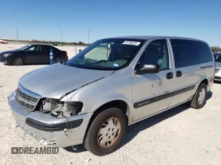 2002 Chevrolet Venture Plus 1SB with VIN 1GNDX03E82D171263, listed as a Copart auction lot 81704074 with 57,480 mi miles and Salvage title. Bid and sale history available at DreamBid. Image 1.