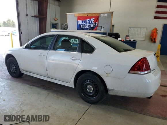 2016 Chevrolet Impala Limited Police Police with VIN 2G1WD5E37G1119704, listed as a Copart auction lot 54246925 with 174,025 mi miles and Clean Title. Bid and sale history available at carsss.com. Image 2.