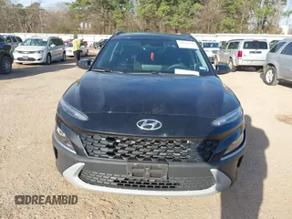 2023 Hyundai Kona SEL with VIN KM8K62AB0PU938484, listed as a IAAI auction lot 41722445 with 52,058 mi miles and . Bid and sale history available at DreamBid. Image 12.