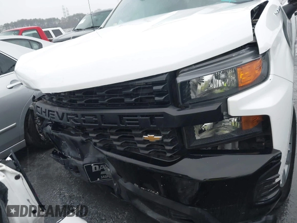2021 Chevrolet Silverado 1500 Work Truck with VIN 3GCNWAEK9MG376203, listed as a IAAI auction lot 40614763 with 73,313 mi miles. Bid and sale history available at carsss.com. Image 12.