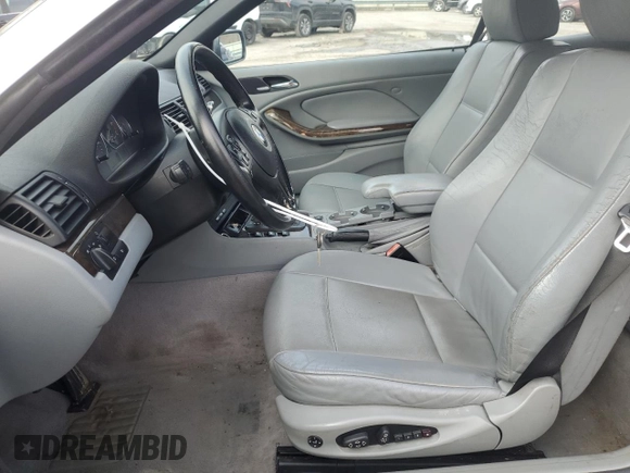 2002 BMW 3 Series 330Ci with VIN WBABS534X2JU90407, listed as a Copart auction lot 48411835 with 124,157 mi miles and Salvage Title. Bid and sale history available at DreamBid. Image 7.