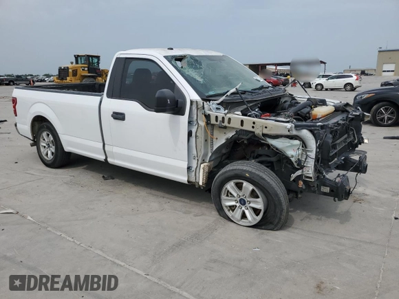 2018 Ford F-150 XL with VIN 1FTMF1CBXJKG02753, listed as a Copart auction lot 53904495 with 118,716 mi miles and Salvage Title. Bid and sale history available at carsss.com. Image 4.