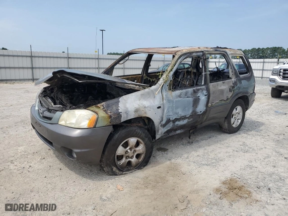 2004 Mazda Tribute LX with VIN 4F2YZ04174KM10199, listed as a Copart auction lot 65833594 with 0 mi miles and Non Repairable. Bid and sale history available at carsss.com. Image 1.