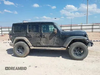 2022 Jeep Wrangler Unlimited Sport with VIN 1C4HJXDG7NW120432, listed as a IAAI auction lot 40498948 with 11,235 mi miles and . Bid and sale history available at DreamBid. Image 13.
