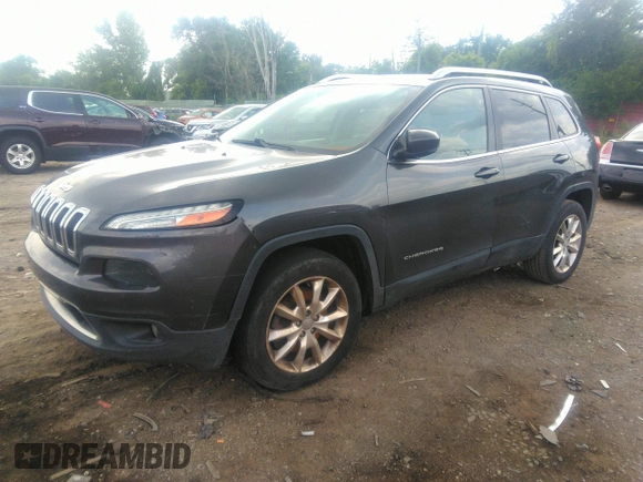 2015 Jeep Cherokee Limited with VIN 1C4PJMDS2FW702079, listed as a IAAI auction lot 39941650 with 140,344 mi miles and . Bid and sale history available at DreamBid. Image 2.