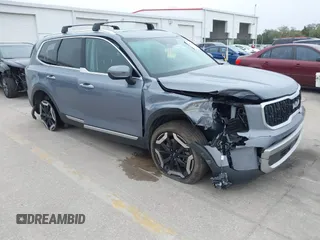 2023 Kia Telluride EX with VIN 5XYP34GC7PG356057, listed as a IAAI auction lot 41475968 with 37,832 mi miles and . Bid and sale history available at DreamBid. Image 1.