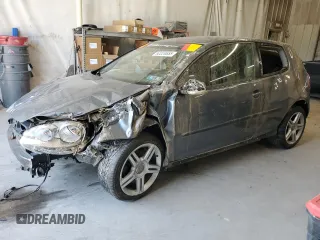 2009 Volkswagen Rabbit S with VIN WVWAB71K29W124868, listed as a Copart auction lot 62224655 with 142,262 mi miles and Salvage title. Bid and sale history available at DreamBid. Image 1.