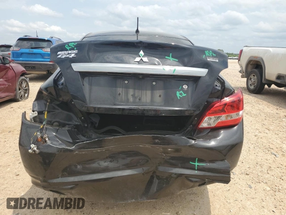 2020 Mitsubishi Mirage SE z VIN ML32F4FJ3LHF09283, wystawiony jako Copart lot #55152055 z przebiegiem 95 389 mil mil oraz Szkoda całkowita • Salvage title. Historia ofert i sprzedaży dostępna na DreamBid. Obrazek 6.