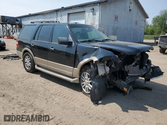 2012 Ford Expedition XLT with VIN 1FMJU1H54CEF07128, listed as a Copart auction lot 59270045 with 205,245 mi miles and Salvage title. Bid and sale history available at DreamBid. Image 4.