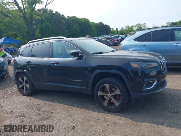 2019 Jeep Cherokee Limited with VIN 1C4PJMDX5KD200135, listed as a IAAI auction lot 42346562 with 94,677 mi miles and . Bid and sale history available at DreamBid. Image 12.