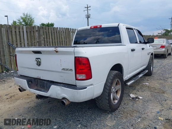 2017 Ram 1500 Express with VIN 3C6RR7KT3HG792141, listed as a IAAI auction lot 42650185 with 181,909 mi miles and . Bid and sale history available at DreamBid. Image 4.