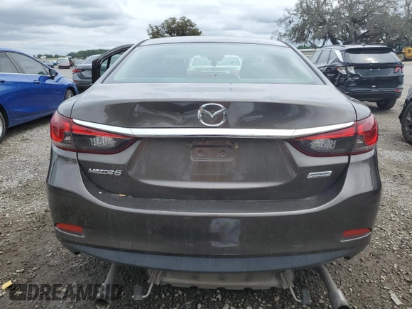 2017 Mazda Mazda6 Touring with VIN JM1GL1V56H1109391, listed as a Copart auction lot 52348665 with 93,764 mi miles and Salvage Title. Bid and sale history available at carsss.com. Image 6.