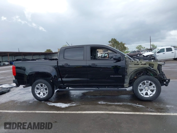 2021 Chevrolet Colorado 2WD LT with VIN 1GCGSCEN7M1239057, listed as a IAAI auction lot 41920091 with 44,066 mi miles and . Bid and sale history available at DreamBid. Image 14.