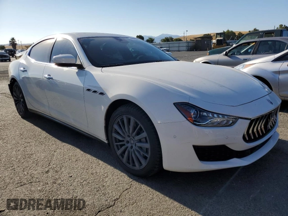 2018 Maserati Ghibli with VIN ZAM57XSA2J1304907, listed as a Copart auction lot 62223863 with 55,290 mi miles. Bid and sale history available at carsss.com. Image 4.