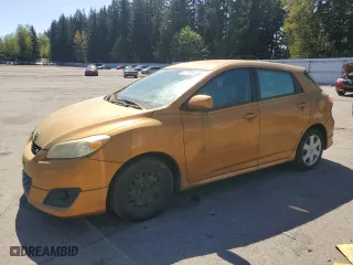 2009 Toyota Matrix S with VIN 2T1KE40E99C007674, listed as a Copart auction lot 53710025 with 131,447 mi miles and Clean Title. Bid and sale history available at carsss.com. Image 1.