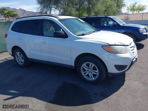 2010 Hyundai Santa Fe GLS with VIN 5NMSG3AB6AH339417, listed as a IAAI auction lot 42022856 with 166,850 mi miles. Bid and sale history available at carsss.com. Image 1.