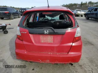 2010 Honda Fit Sport with VIN JHMGE8H47AS002256, listed as a Copart auction lot 48681625 with 0 mi miles and Salvage Title. Bid and sale history available at carsss.com. Image 6.