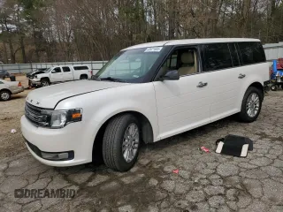 2016 Ford Flex SEL z VIN 2FMHK6C8XGBA08063, wystawiony jako Copart lot #49921805 z przebiegiem Nie podano mil oraz Szkoda całkowita • Salvage title. Historia ofert i sprzedaży dostępna na DreamBid. Obrazek 1.