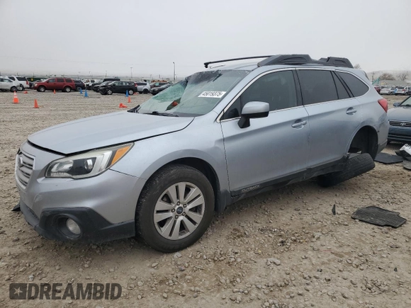 2017 Subaru Outback Premium with VIN 4S4BSACC1H3226696, listed as a Copart auction lot 45019375 with 102,234 mi miles and Salvage title. Bid and sale history available at DreamBid. Image 1.