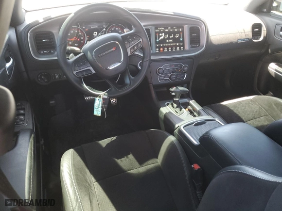 2022 Dodge Charger GT with VIN 2C3CDXMG0NH198636, listed as a Copart auction lot 58620524 with 23,157 mi miles and Salvage Title. Bid and sale history available at carsss.com. Image 8.