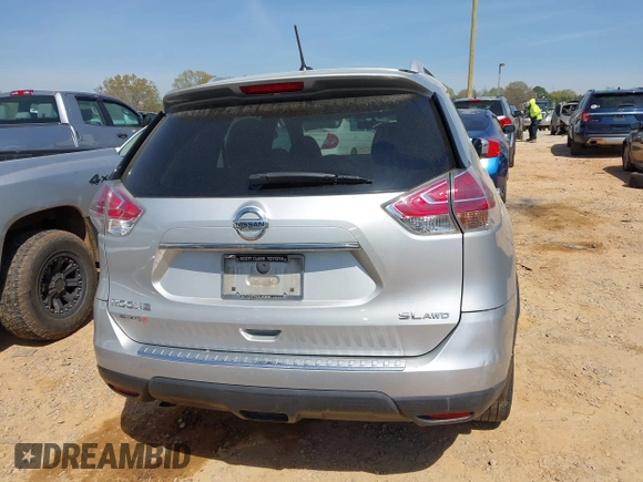 2016 Nissan Rogue SV with VIN 5N1AT2MV9GC745296, listed as a IAAI auction lot 41913694 with 145,192 mi miles and . Bid and sale history available at DreamBid. Image 16.