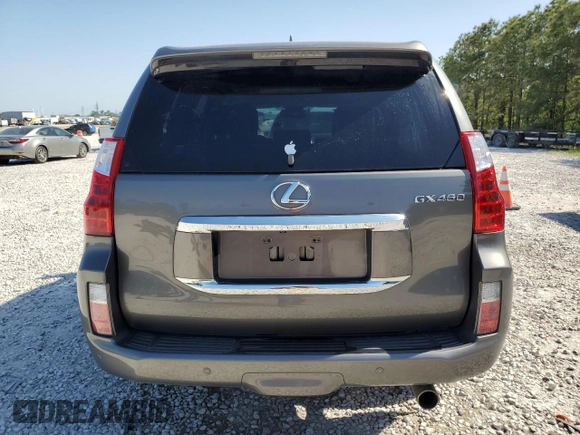 2012 Lexus GX 460 Premium with VIN JTJJM7FX4C5038096, listed as a Copart auction lot 50147065 with 128,954 mi miles and Salvage title. Bid and sale history available at DreamBid. Image 6.