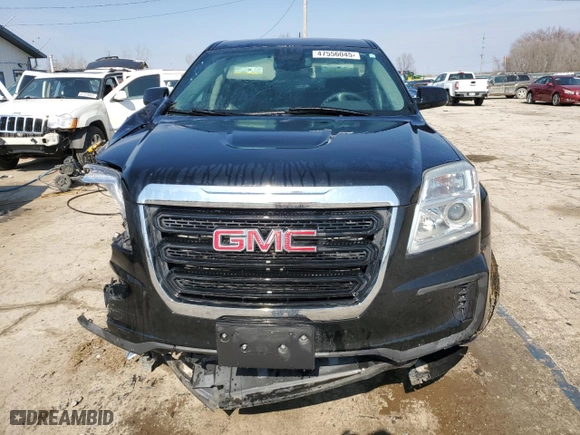 2017 GMC Terrain SLE with VIN 2GKALMEK5H6178877, listed as a Copart auction lot 47556045 with NaN miles and Salvage Title. Bid and sale history available at carsss.com. Image 5.