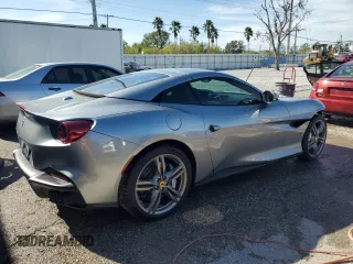 2023 Ferrari Portofino z VIN ZFF02RPA2P0294865, wystawiony jako Copart lot #80473504 z przebiegiem 1927 mil mil oraz Szkody całkowita. Historia ofert i sprzedaży dostępna na DreamBid. Obrazek 3.