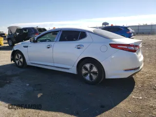 2013 Kia Optima Hybrid LX with VIN KNAGM4AD0D5060071, listed as a Copart auction lot 77157764 with 208,437 mi miles and Salvage Title. Bid and sale history available at carsss.com. Image 2.