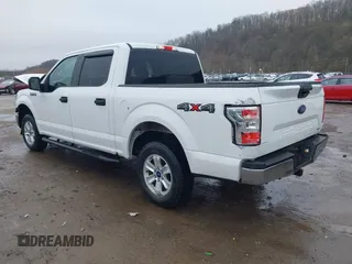 2018 Ford F-150 XL with VIN 1FTEW1EP3JFD62659, listed as a IAAI auction lot 41943031 with 34,407 mi miles. Bid and sale history available at carsss.com. Image 3.