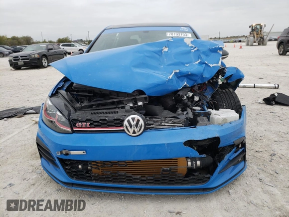 2021 Volkswagen Golf GTI S with VIN 3VW6T7AUXMM007176, listed as a Copart auction lot 78193703 with 20,073 mi miles. Bid and sale history available at carsss.com. Image 5.
