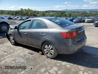 2013 Kia Forte EX with VIN KNAFU4A29D5699186, listed as a Copart auction lot 74003584 with 116,645 mi miles and Salvage Title. Bid and sale history available at carsss.com. Image 2.