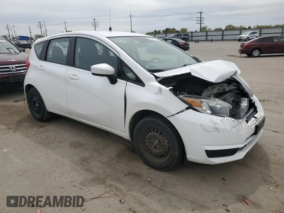 2019 Nissan Note SV with VIN 3N1CE2CP7KL355422, listed as a Copart auction lot 54686145 with 64,989 mi miles and Clean Title. Bid and sale history available at DreamBid. Image 4.