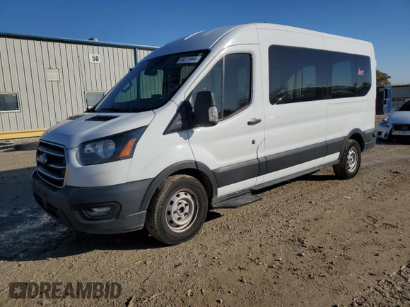 2020 Ford Transit Passenger XL z VIN 1FDAX2C88LKB22185, wystawiony jako Copart lot #85075844 z przebiegiem 252 892 mil mil oraz Szkoda całkowita • Salvage title. Historia ofert i sprzedaży dostępna na DreamBid. Obrazek 1.