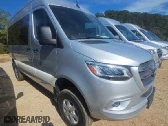2023 Mercedes-Benz Sprinter with VIN W1X4NBVY1PT22582, listed as a Copart auction lot 79335324 with 17 mi miles and Clean Title. Bid and sale history available at DreamBid. Image 2.