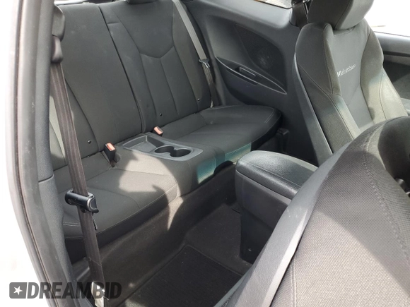 2017 Hyundai Veloster Value Edition with VIN KMHTC6AD9HU307983, listed as a Copart auction lot 49833545 with 120,537 mi miles and Salvage Title. Bid and sale history available at carsss.com. Image 10.