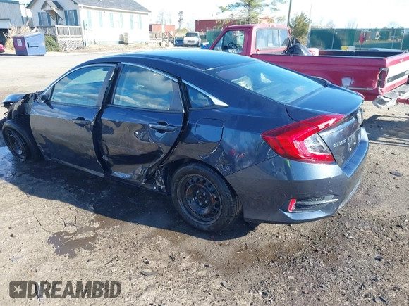 2017 Honda Civic LX with VIN 19XFC2F52HE069033, listed as a IAAI auction lot 41866390 with 68,050 mi miles and . Bid and sale history available at DreamBid. Image 3.