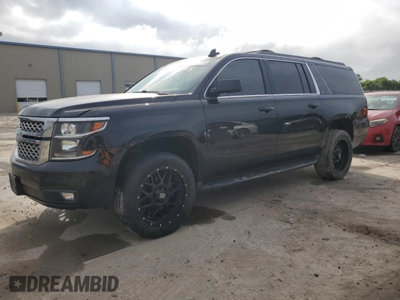 2016 Chevrolet Suburban LT with VIN 1GNSKHKC1GR406228, listed as a Copart auction lot 54568415 with 162,353 mi miles and Salvage Title. Bid and sale history available at DreamBid. Image 1.