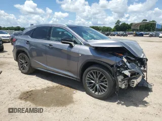 2017 Lexus RX 350 with VIN 2T2BZMCA7HC126055, listed as a Copart auction lot 60569195 with 68,973 mi miles and Salvage title. Bid and sale history available at DreamBid. Image 4.