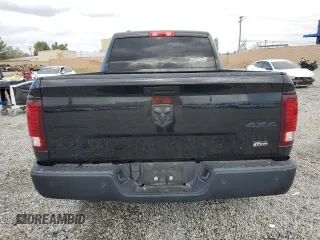 2023 Ram 1500 Warlock z VIN 1C6RR7GG5PS520287, wystawiony jako Copart lot #54423575 z przebiegiem 38 542 mil mil oraz Szkoda całkowita • Salvage title. Historia ofert i sprzedaży dostępna na DreamBid. Obrazek 6.